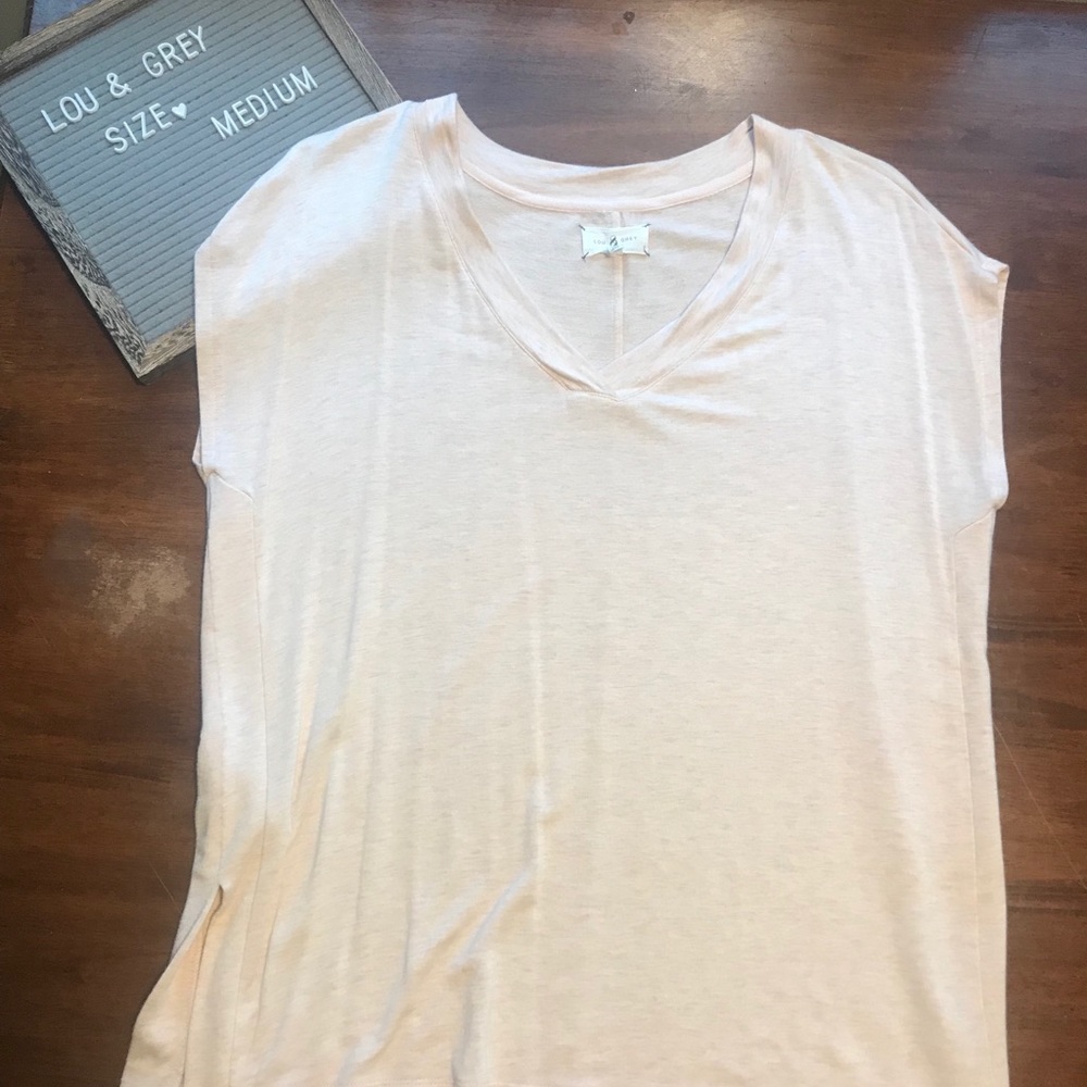 Lou & Grey Pink sleeveless tank - Medium